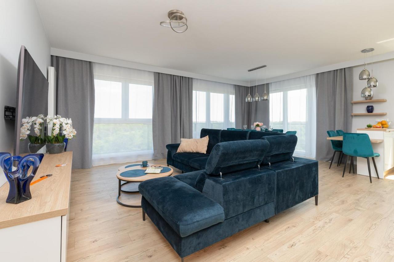 Apartament Sea Waves With Park View By Noclegi Renters กดัญสก์ ภายนอก รูปภาพ