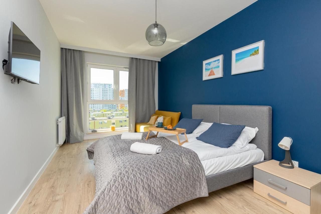 Apartament Sea Waves With Park View By Noclegi Renters กดัญสก์ ภายนอก รูปภาพ