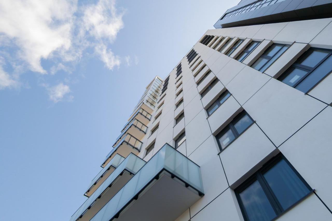 Apartament Sea Waves With Park View By Noclegi Renters กดัญสก์ ภายนอก รูปภาพ
